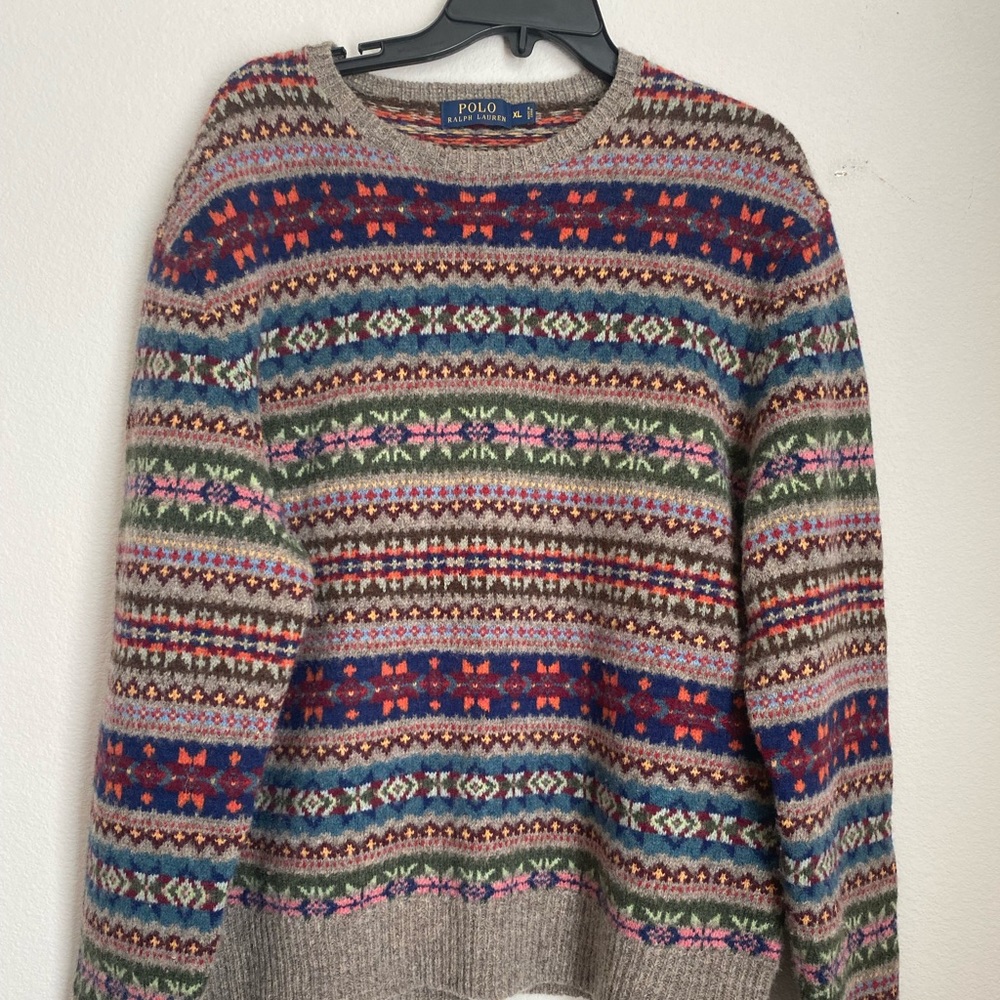 NWOT Mens Polo Ralph Lauren sweater Xl